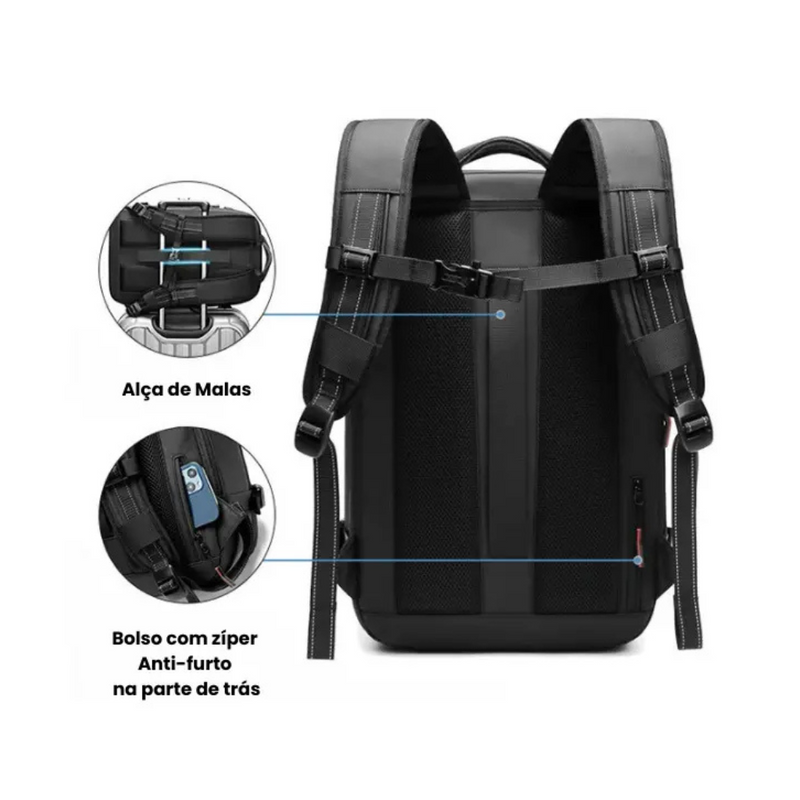 Mochila de Compresión Al Vacío - AirBag + Bomba - Envio Gratis